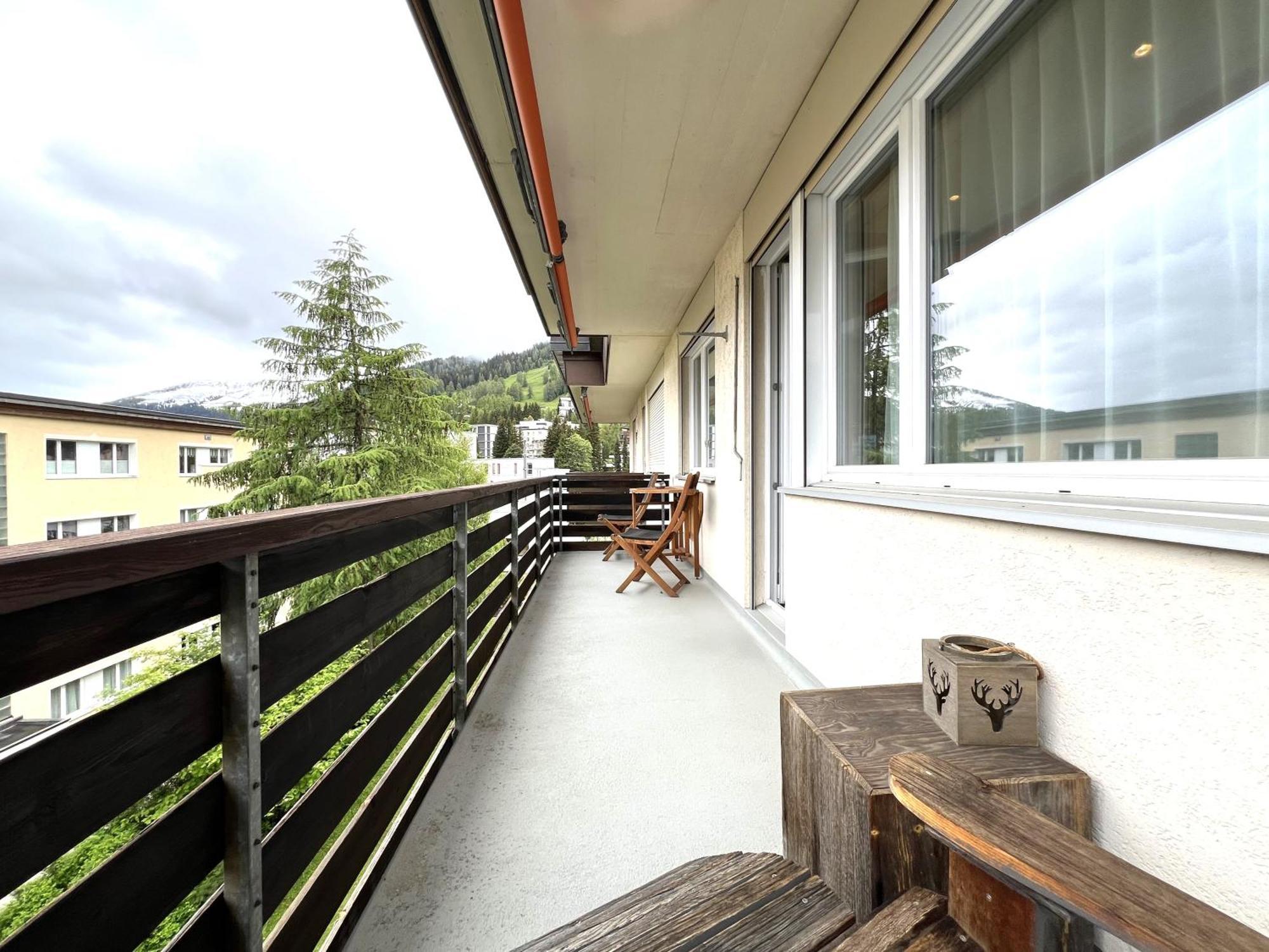 Ferienwohnung Belezza Davos Exterior foto